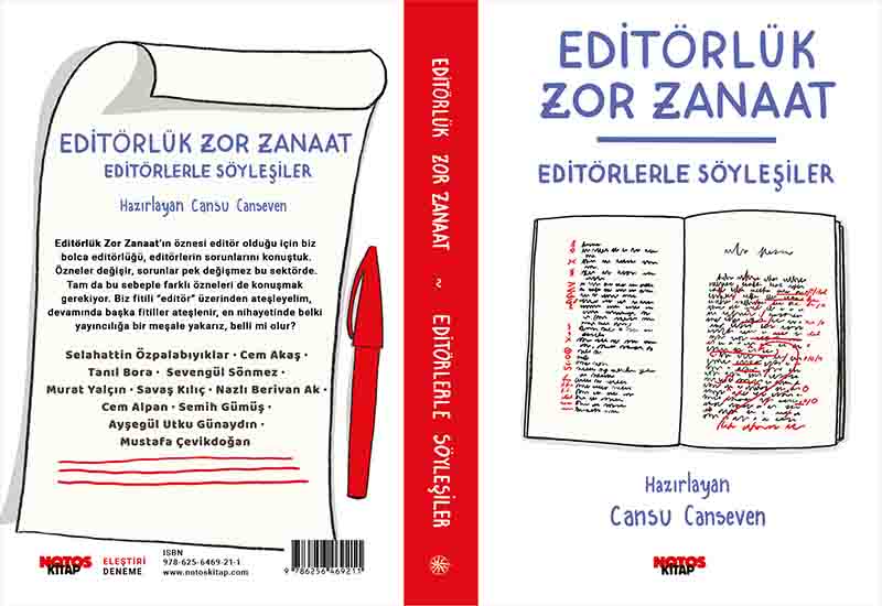 editörlük zor zanaat cansu canseven notos kitap